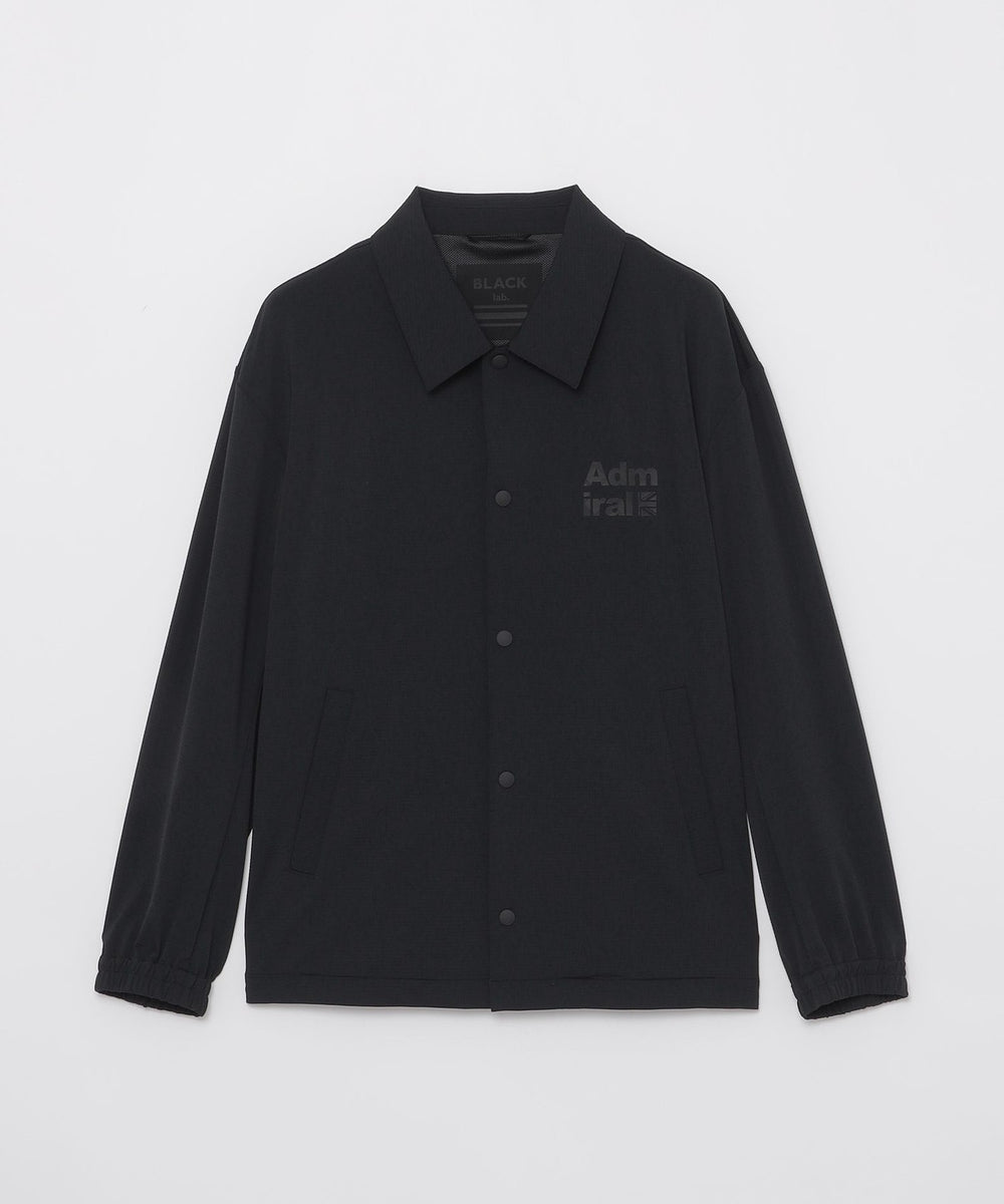 BLACK lab.×Admiral】バックグリッドトリコットコーチジャケット