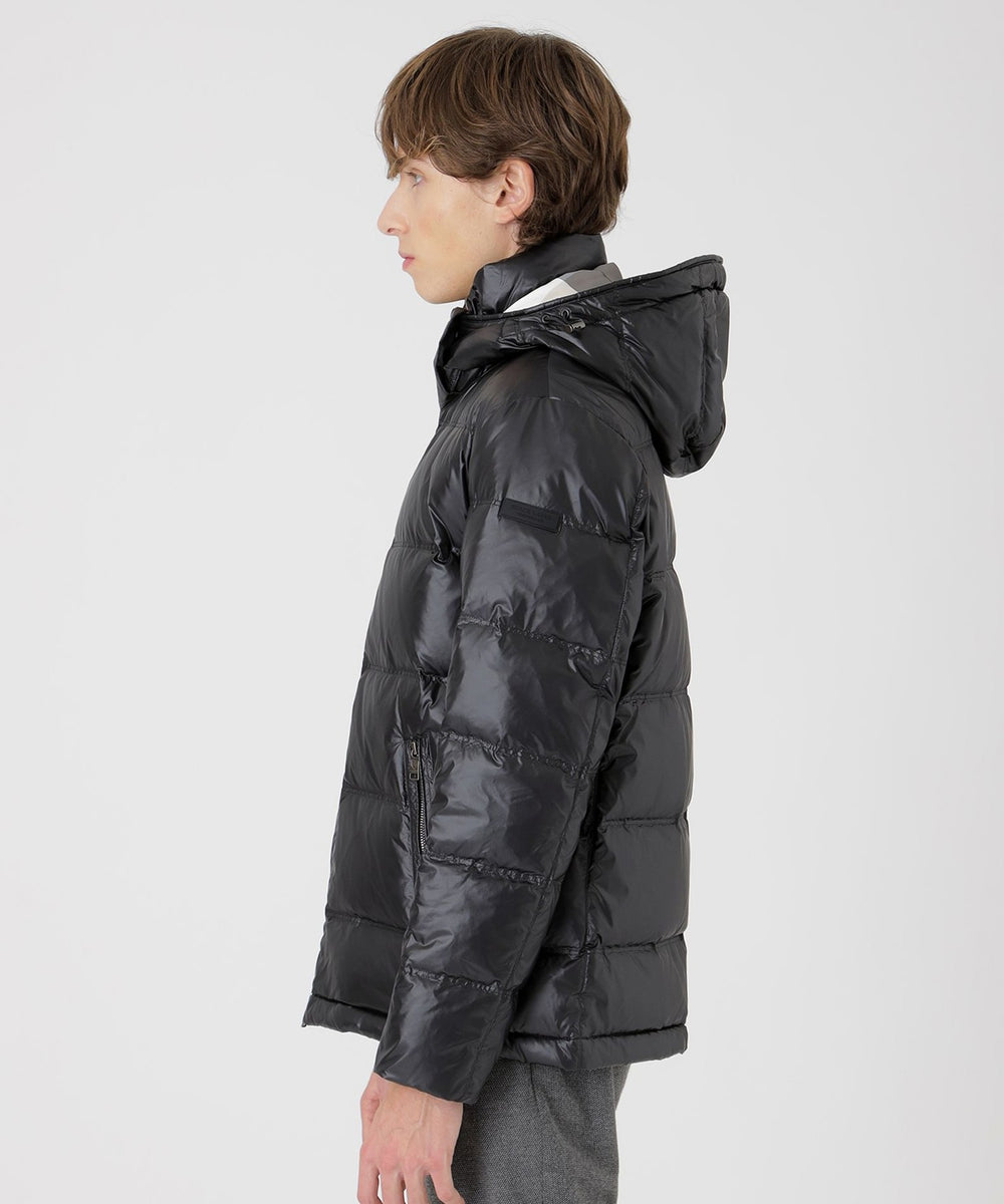 一部店舗限定】クレストブリッジチェックコンビネーションダウン