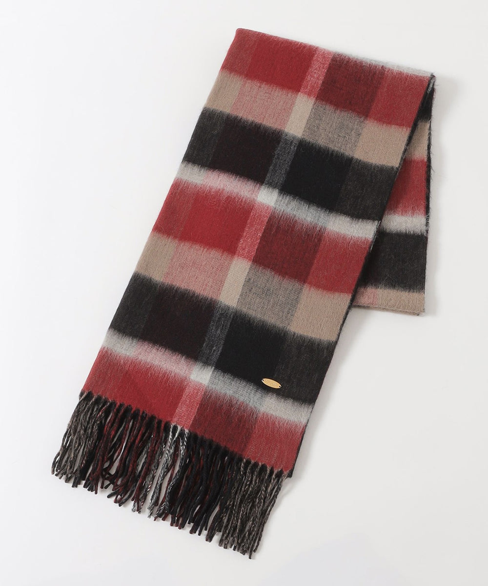 一部店舗限定】リバーシブルクレストブリッジチェックストール