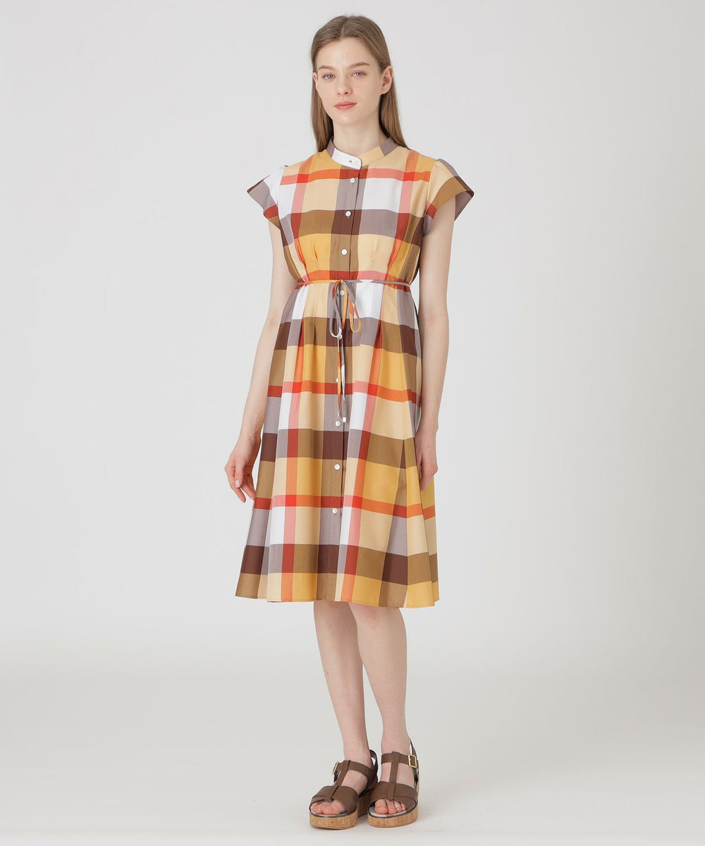 クレストブリッジチェックライトクロッシングツイルドレス（ドレス