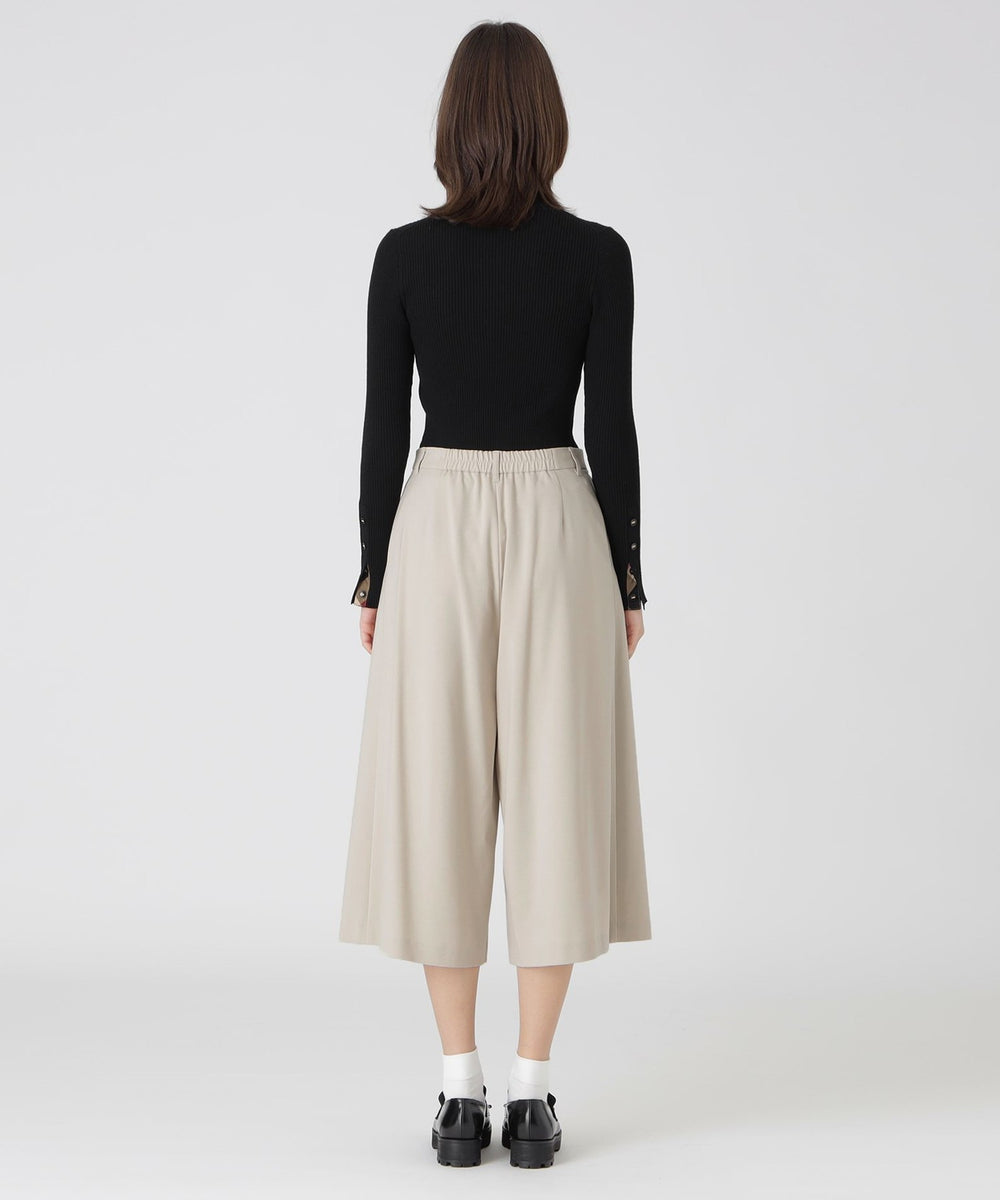 プレーンウォッシャブルガウチョパンツ（パンツ）｜BLUE LABEL