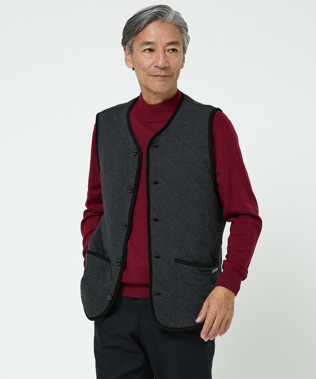 メンズ キルティング カット ベスト通販 [1002-56207] - クロコダイル