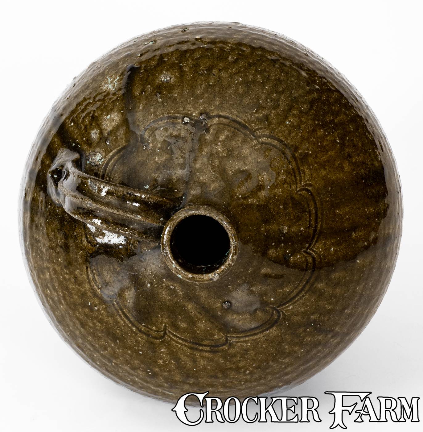 North Carolina Alkaline-Glazed Stoneware Jug, probably Thomas