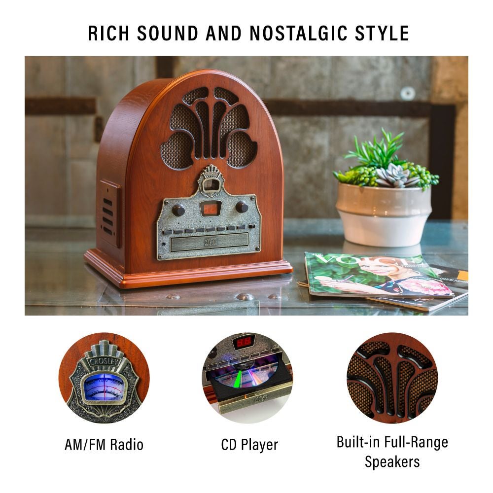 Cathedral Radio Cd Player | Crosley Radio