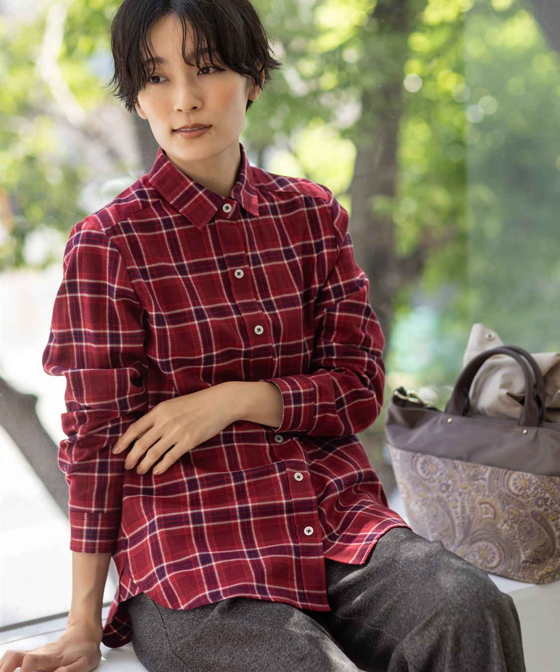 チェックシャツ DECOY｜クロスプラス公式通販サイト