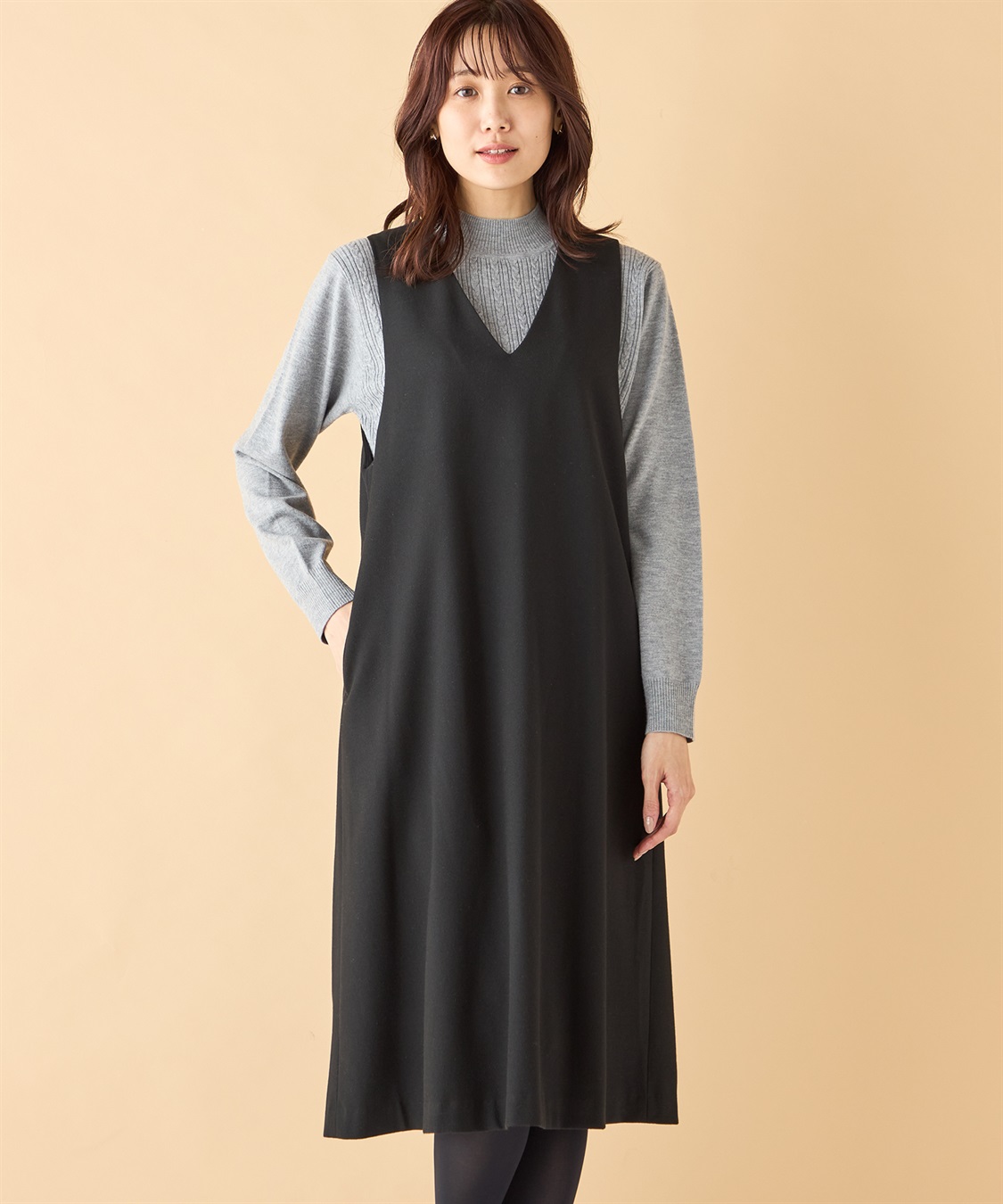 チェックジャンパースカート DECOY｜クロスプラス公式通販サイト