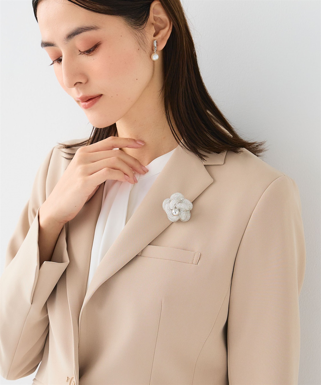 正解 メッシュクリスタルブローチ【CF/クロスファンクション】 CROSS