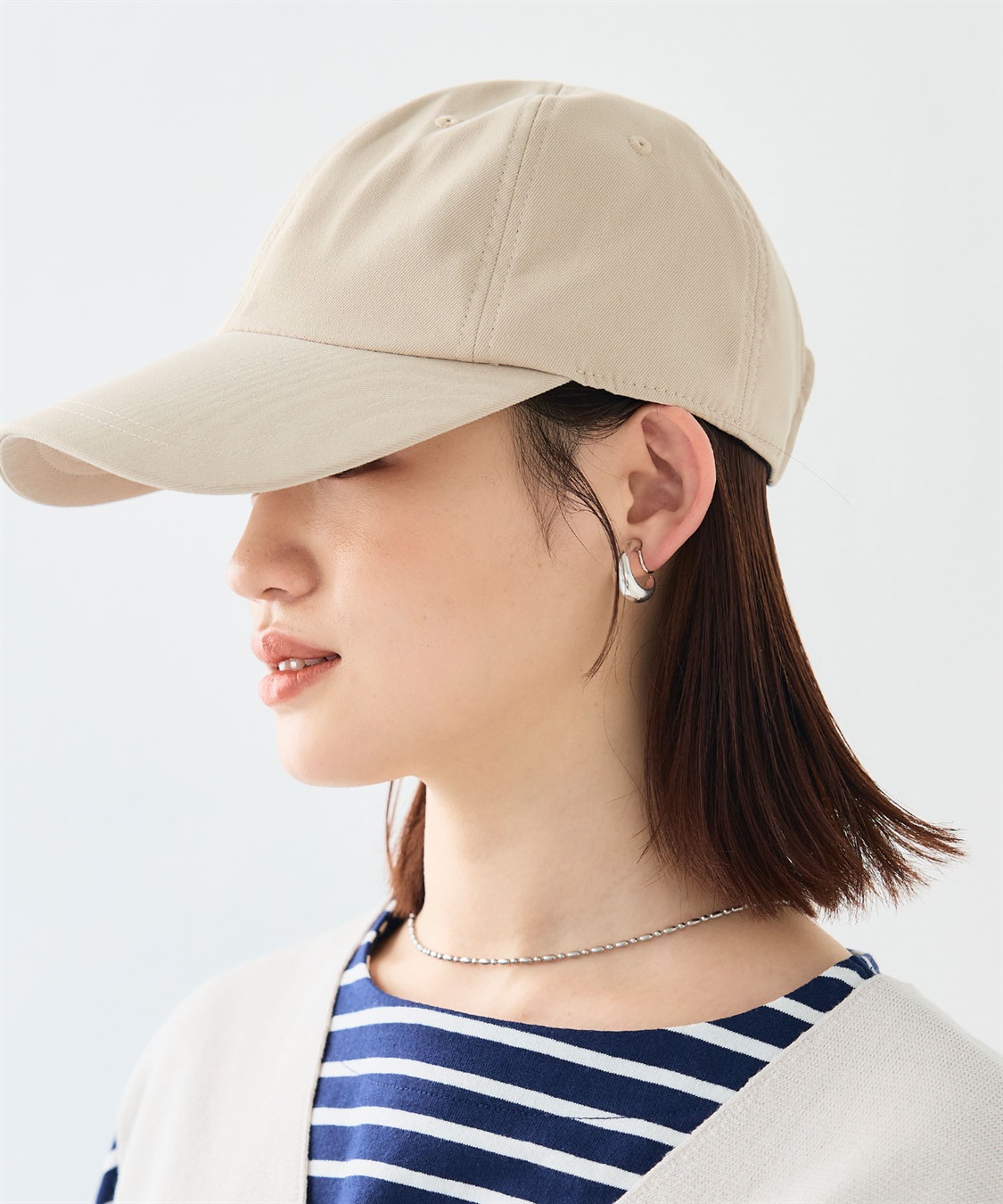 UV99％以上カット》エブ楽 遮光ベーシックキャップ CROSS FUNCTION