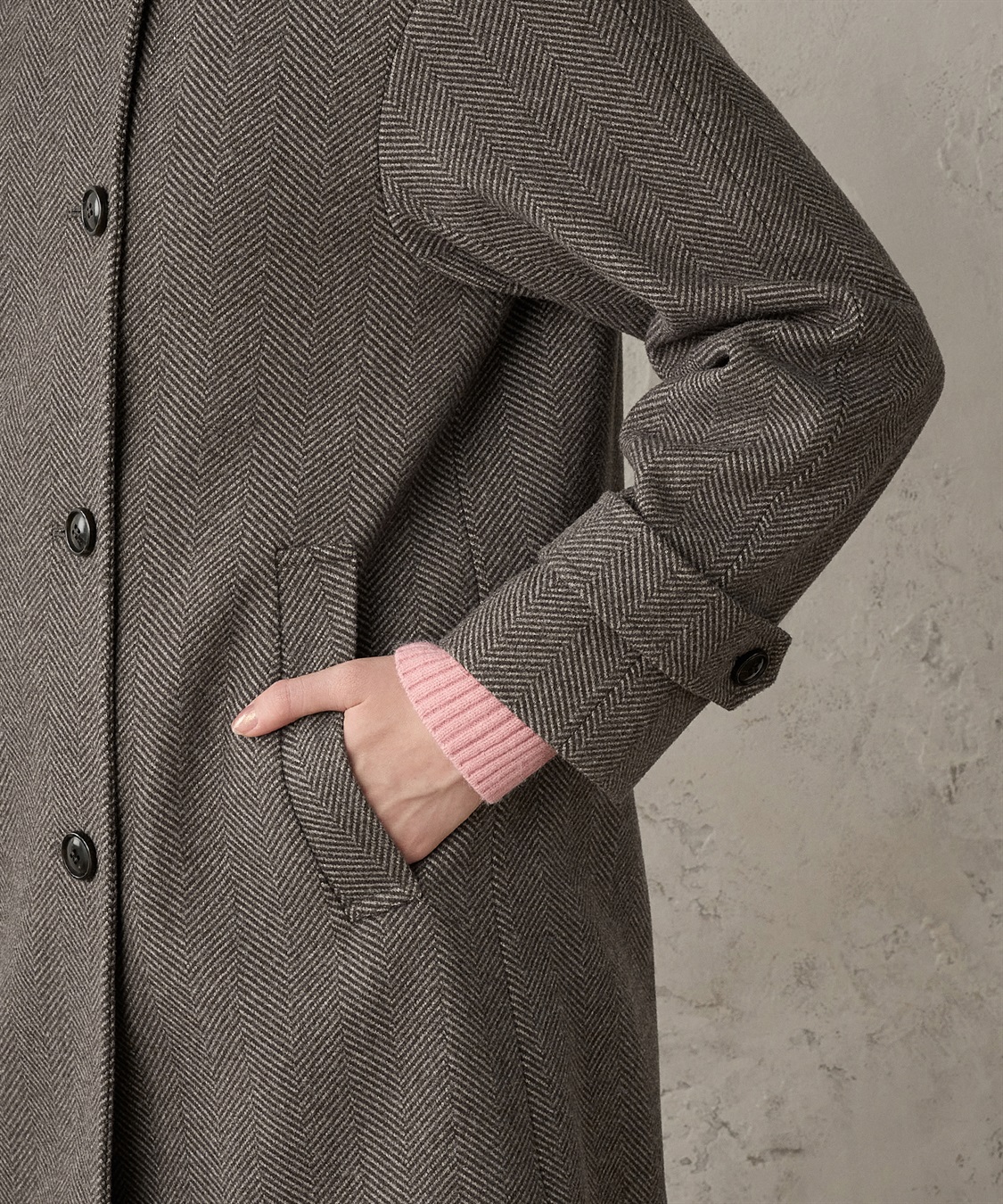 スタンドカラーコート LE SOUK HOLIDAY｜クロスプラス公式通販サイト