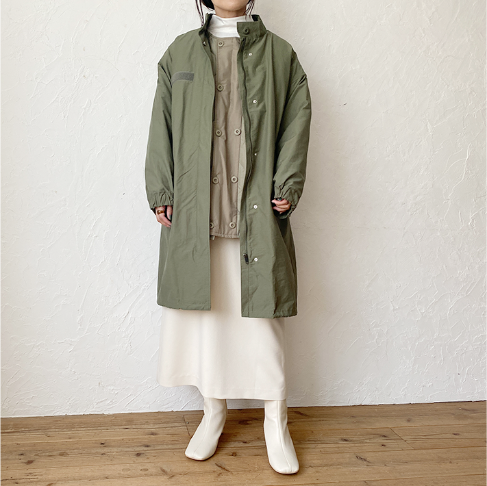 ReNorm × YUKI M65コート×中綿ブルゾンセット カーキ米軍 M