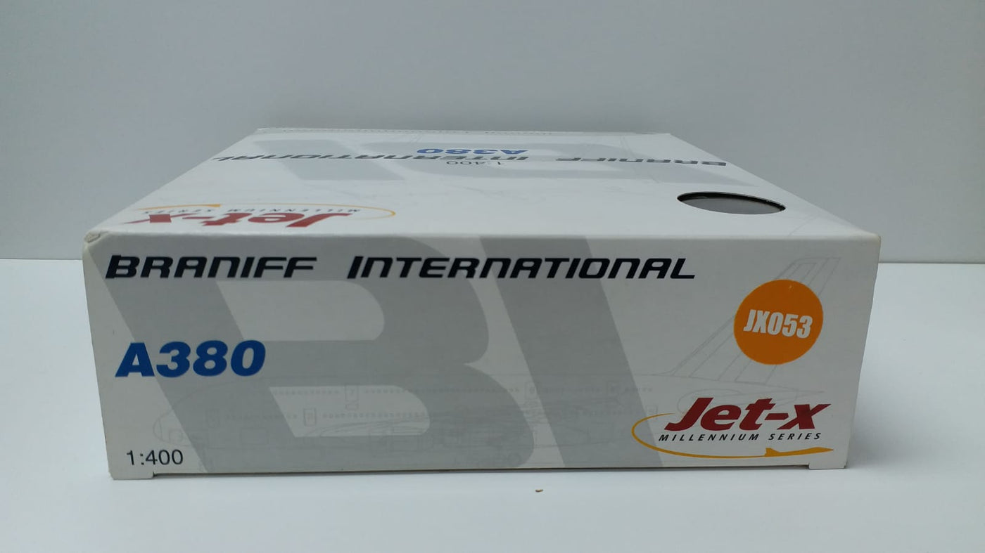 航空機・ヘリコプター Jet-X 1/400 JXM127 A380QC BRANIFF Jet-X 1/400
