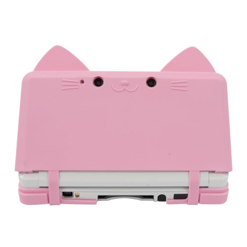 CYBER・シリコンカバー こねこにゃん（3DS用）｜サイバーガジェット