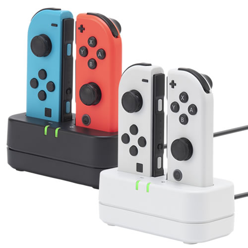 CYBER・コントローラー充電スタンド（SWITCH Joy-Con用）｜サイバー