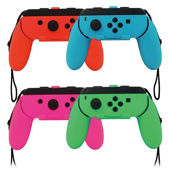 Switchジョイコン用 プレイアップ グリップ | Switch用 周辺機器