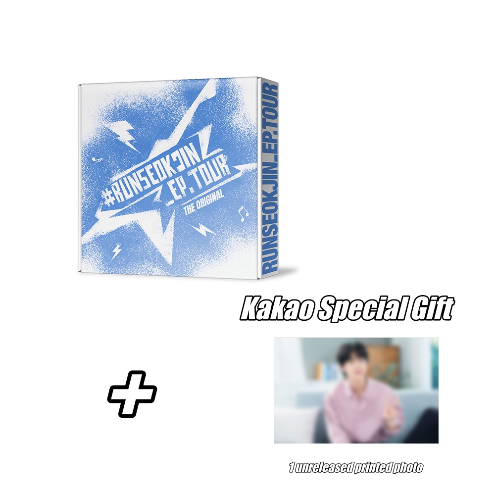 BTS キムソクジン RUNSEOKJIN EP TOUR VIP特典 BTS Jin Run Seokjin Ep