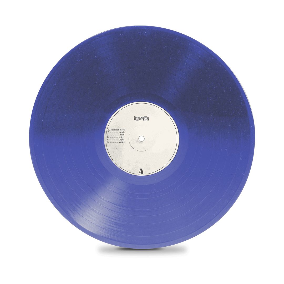 WAVE TO EARTH - UNCOUNTED 0.00 [TRANSPARENT BLUE LP] – Amuse Ground