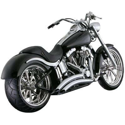 VANCE＆HINES ショートショット スタッガード クローム - VANCE＆HINES