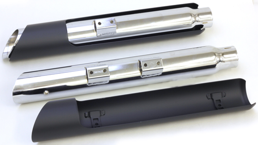 VANCE＆HINES ツインスラッシュ 3インチ スリップオンマフラー