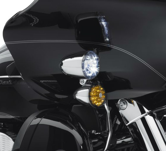 ロードグライドLEDフォグライトマウントキット - Harley Davidson