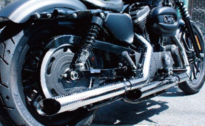 ブラスワイルド63スラッシュ スポーツスターモデル用 - MOTOR STAGE