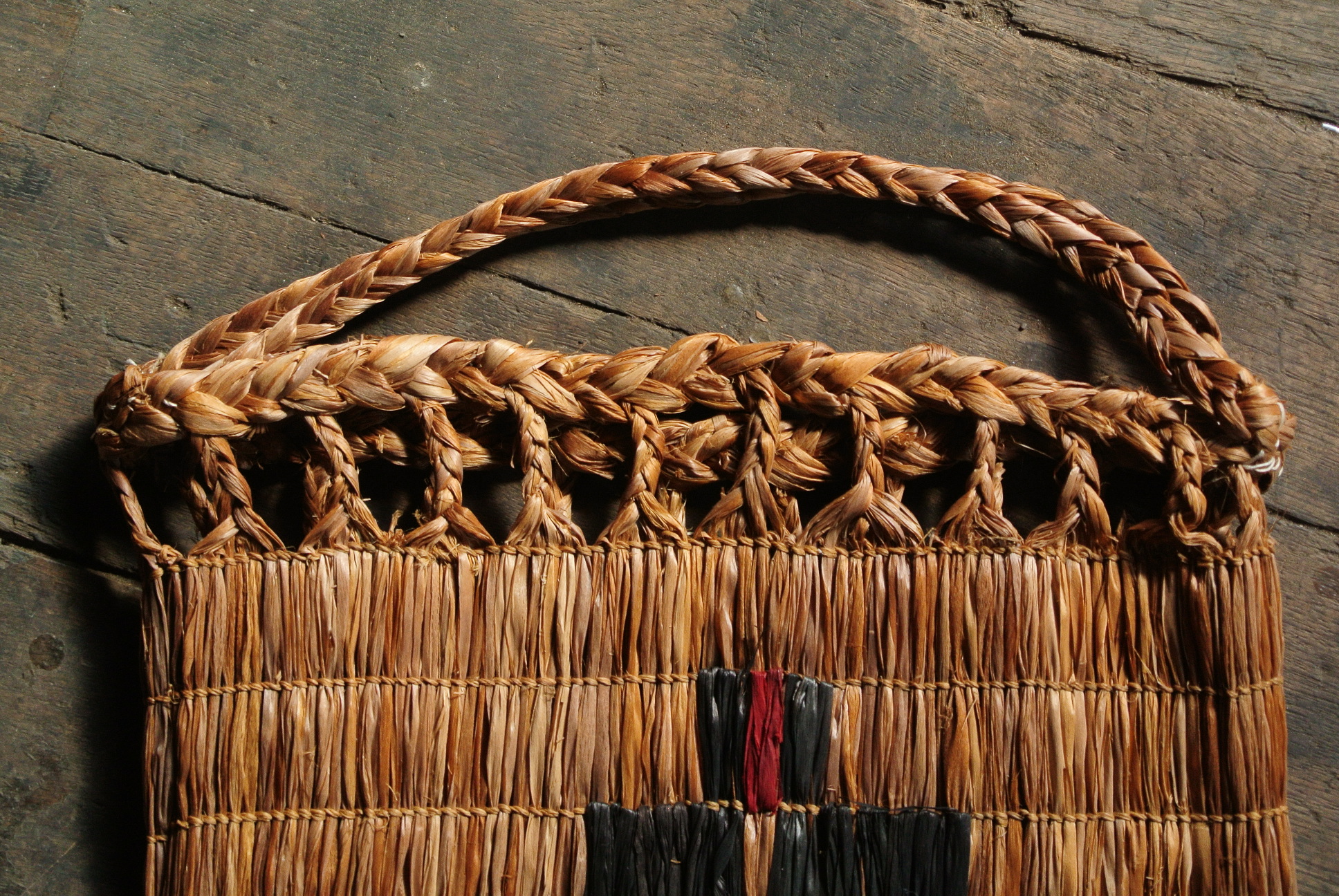 アイヌ民具 編み袋 サラニプ - アンティーク雑貨・古道具の札幌