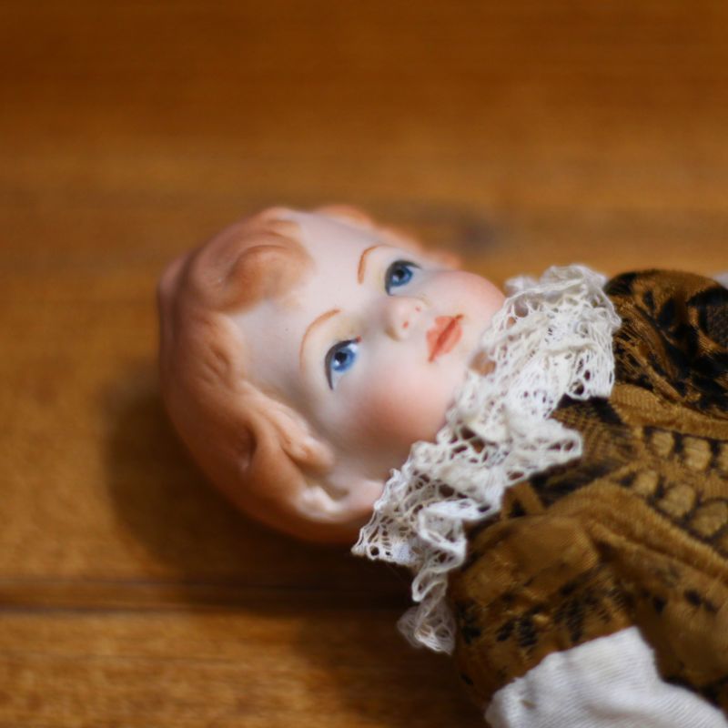 Hertwig ビスクドール/レプリカ/Antique Doll/お人形-ミニョネット