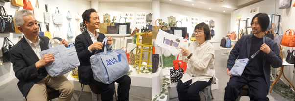 整備士の作業着がトートバッグに！～ANAアップサイクル・プロジェクト