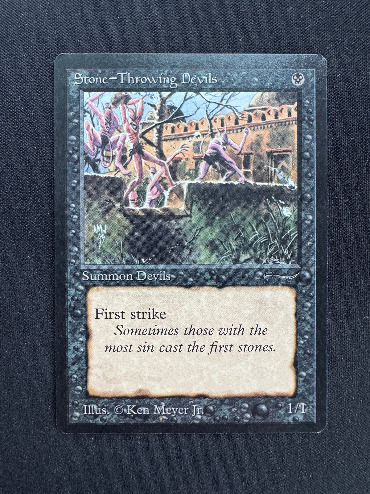 MTG stone-throwing devils 英語1 美品 値下げ MTG stone-throwing