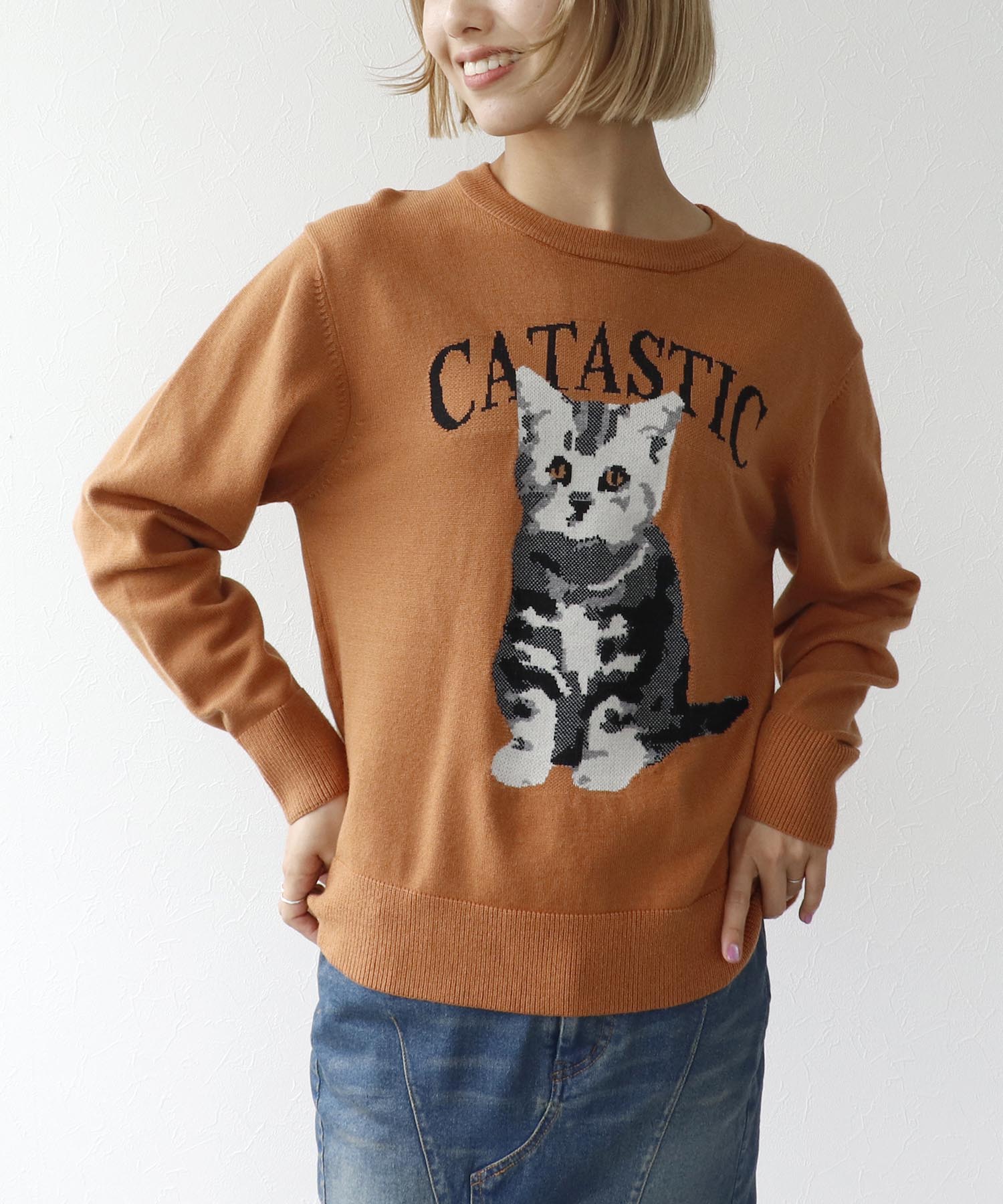 CATASTICジャガードニット | AND ON JIONE STORE（アンドオン）ジオン