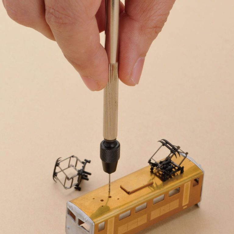 強力ピンバイス貫通式 0.1～0.9mm（丸軸径） | ANEXブランドの