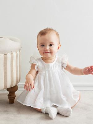 ロンパース・カバーオール melted butter TULIP bonnet &BODY suit