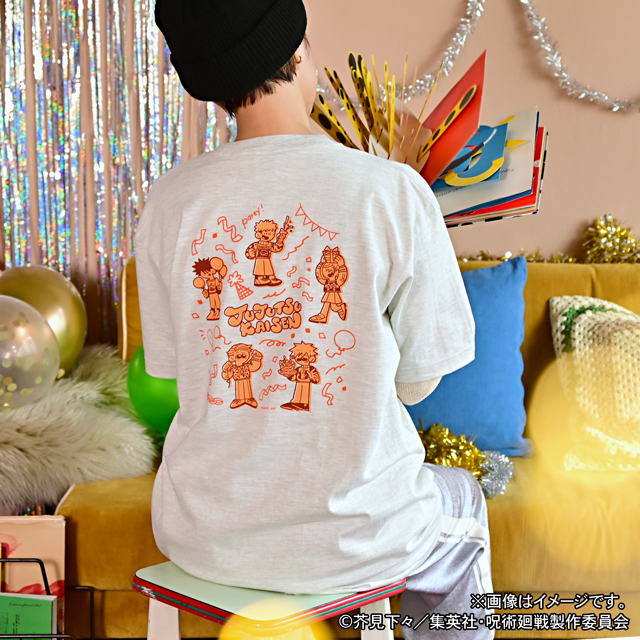 呪術廻戦｜クルーネックTシャツ（虎杖・伏黒・釘崎・七海・五条）