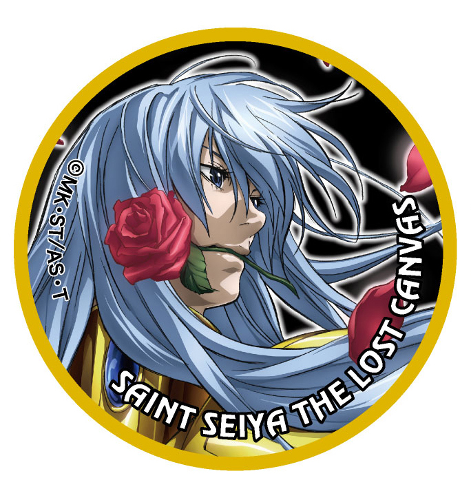 聖闘士星矢THE LOST CANVAS冥王神話外伝 魚座アルバフィカ 缶バッジ 聖