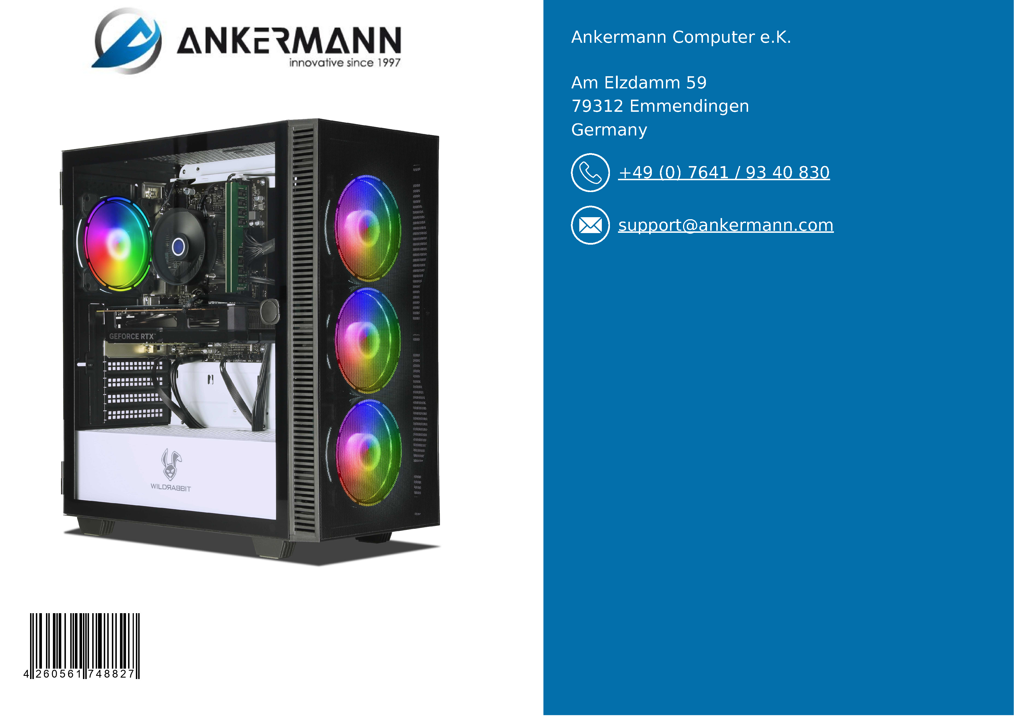 Gaming V1 | Intel Core i7-8700 | Nvidia GeForce RTX 5060 8GB