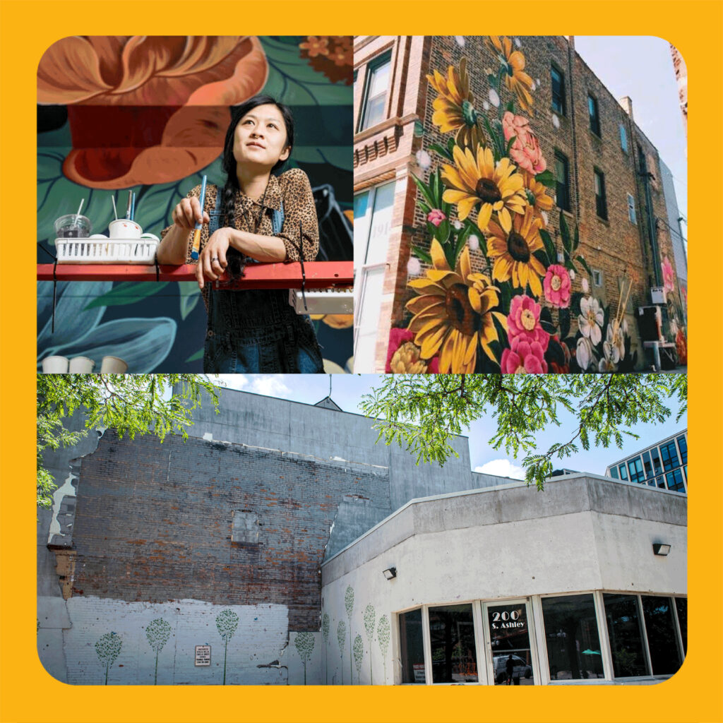 Ouizi (Louise Jones) | A2AC Murals | The Ann Arbor Art Center