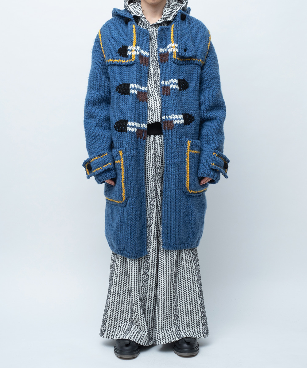 KNIT DUFFLE COAT｜ANREALAGE OFFICIAL ONLINE SHOP