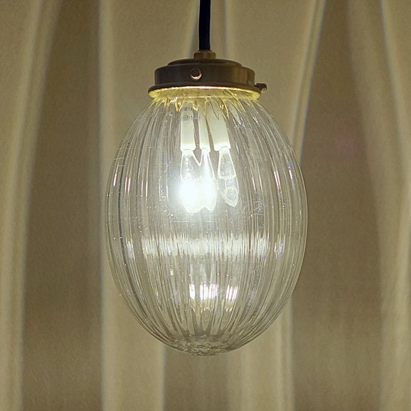 タマゴ型ペンダントライト クリアモールアトリエ Ansan