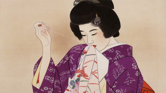 伊東深水を高価買取いたします | 絵画骨董買取プロ |東京銀座| 親子90