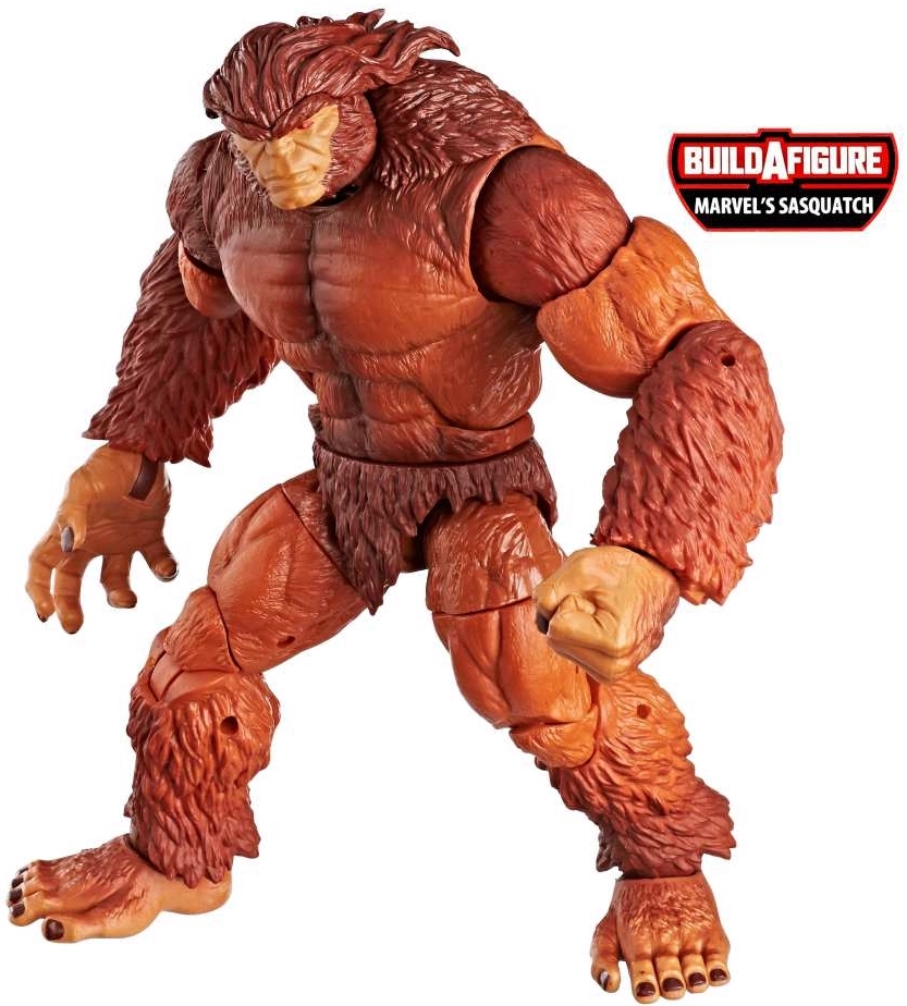 Marvel Legends X-23 Sasquatch Build A Figure