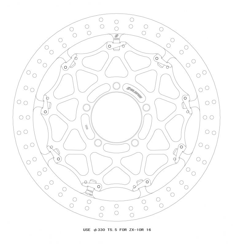 クロスロックディスクローター フロント 右 | GALE SPEED