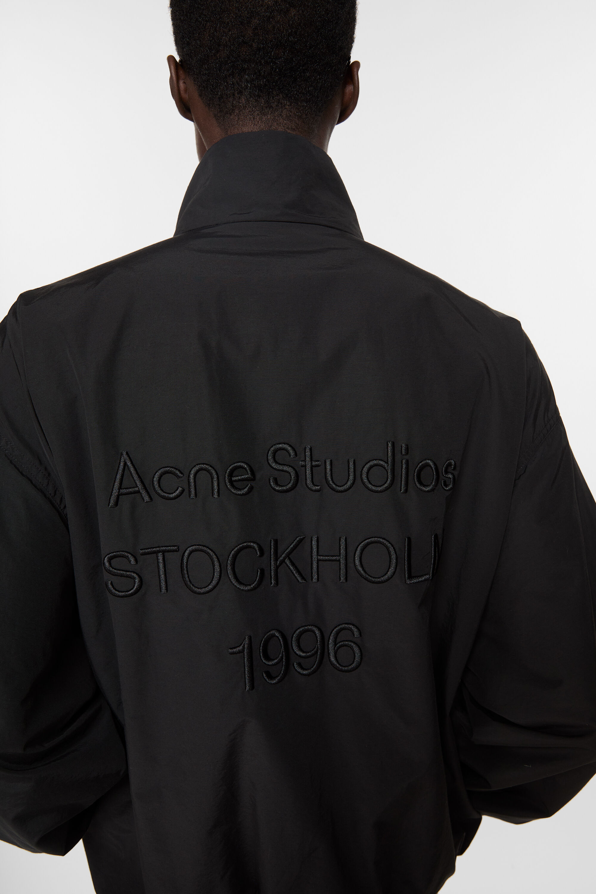 Acne Studios - Technical jacket with logo - Black