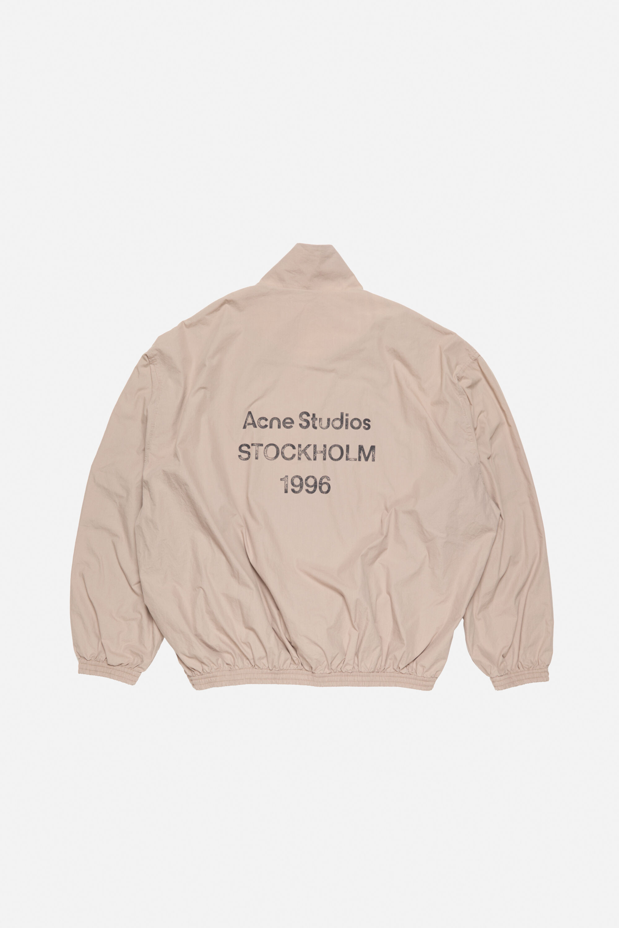 Acne Studios - Washed logo jacket - Mushroom beige