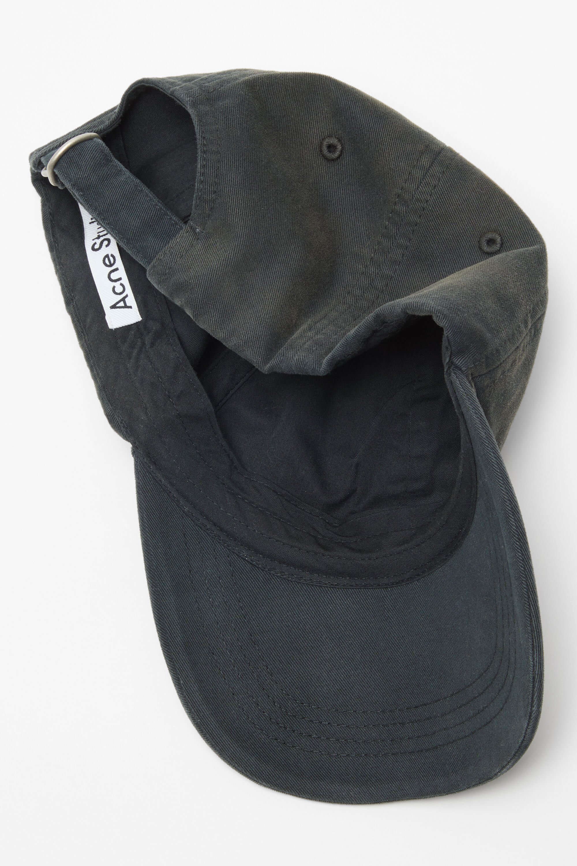 Acne Studios - ロゴキャップ - フェイデッドブラック