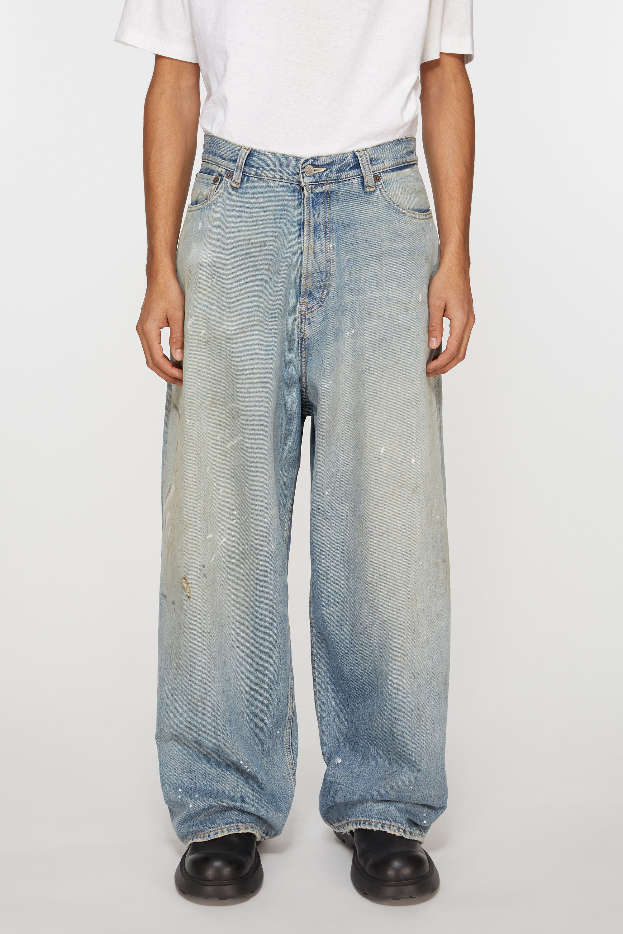 Acne Studios - Jeans vestibilità super baggy – 2023M - Blu chiaro