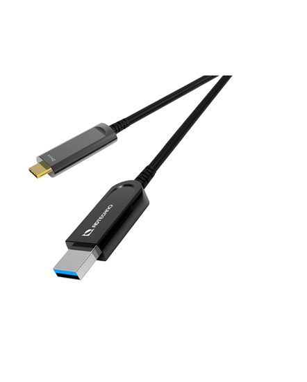 AUN-5M2-xxx | 10Gbps対応 光ファイバUSBケーブル C-C | ADTECHNO Inc
