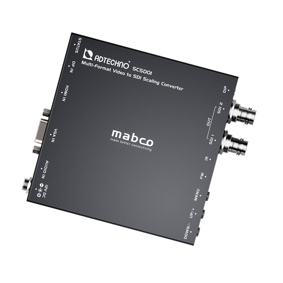 SCSD01 | マルチフォーマット入力対応SDIスケーリングコンバーター