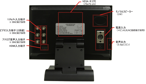 10.1型ワイド マルチ入力対応液晶モニター 「CL1013HBY」| ADTECHNO