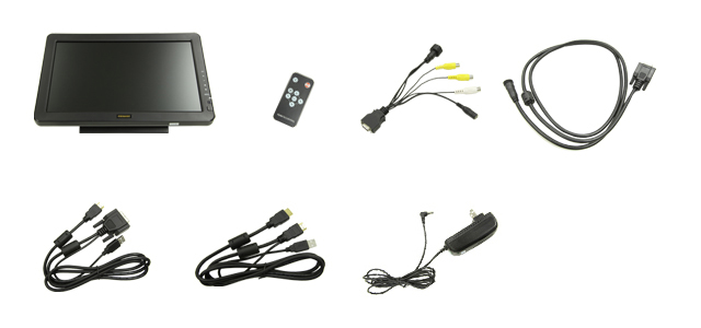 10.1型ワイドHDMI端子搭載液晶モニター「CL1012N」「CL1012NW