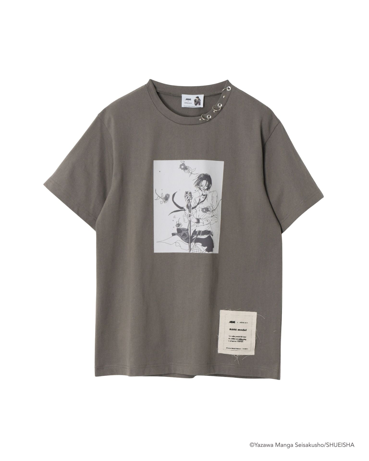 NANA × ADDIXY NANA LIVE GRAPHIC TEE【DARK GRAY】