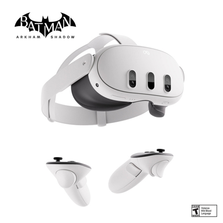 Meta Quest 3S 512GB Advanced AIO VR Headset w/Controllers with 3